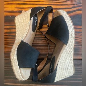 Style & Co Black Wedges